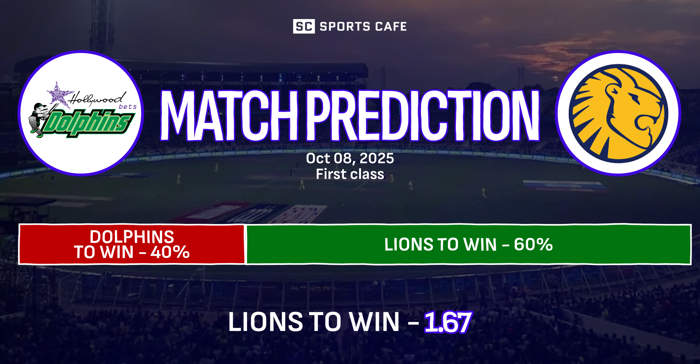 Dolphins vs Lions